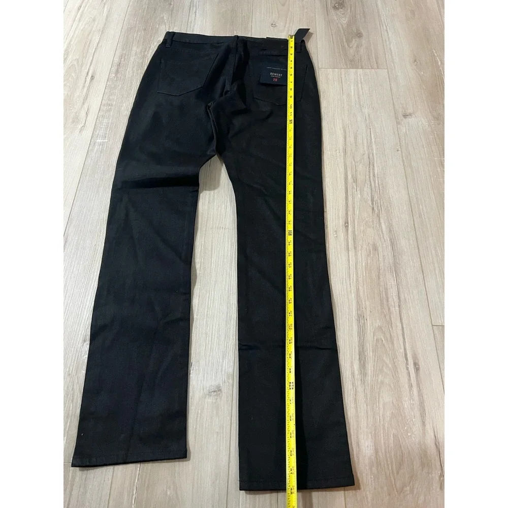 John Varvatos USA Men Black Bowery Slim Straight Jeans 29  NEW $198
